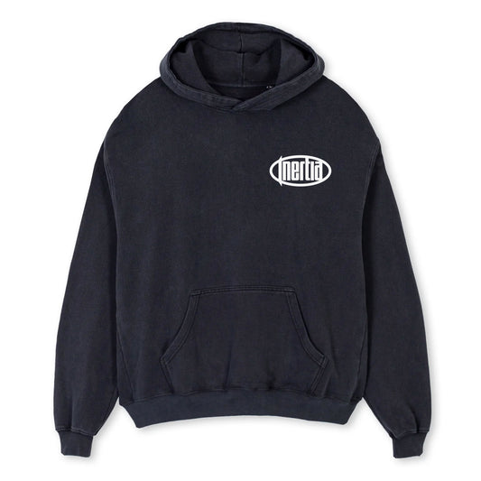 Oversized Hoodie Faded Black